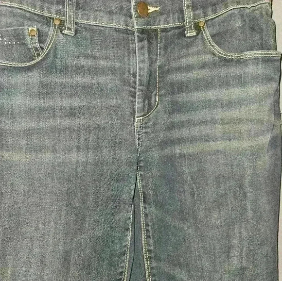 Chico's Platinum Womans Jeans Size 00 Regular - Picture 6 of 14